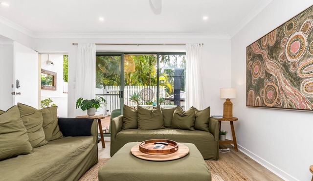 Byron Beachside 5 the perfect holiday pad right on the beach!