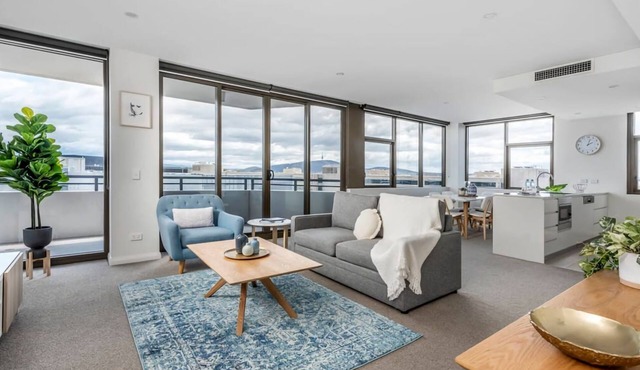 Capital Views Apartment with Parking