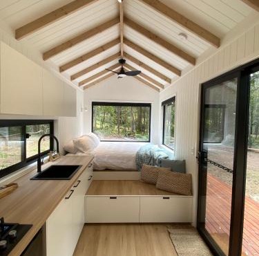 'Chartreuse' Tiny Home on Green Valley Fingerlime Farm