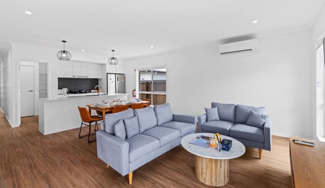 Family-Friendly 4BR Home with 3 Bathrooms & A/C