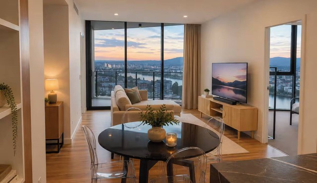 Luna on the River - Riverview 3 Bed Apt @Southbank