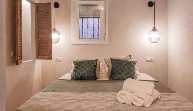 Luxe Studio in Málaga Voor 2 Personen op 20 Meter van het Strand