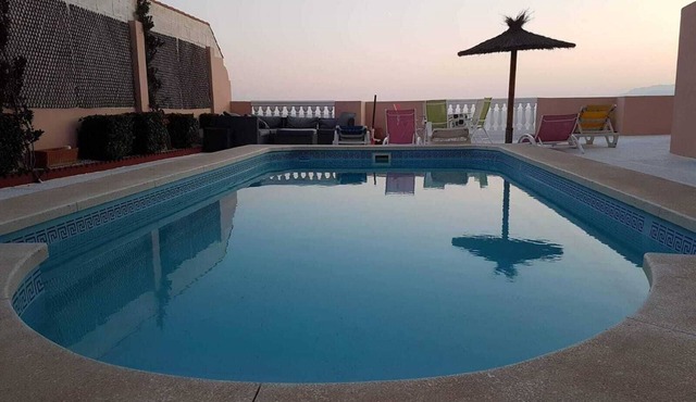 Magnificant villa sea front views