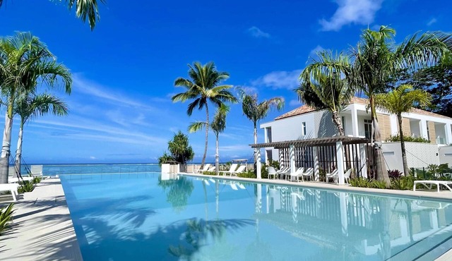 Tahatai - Private beach, pool, AC, High speed net - perfect for 4 persons !