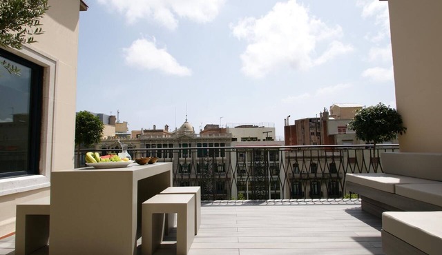 Two bedroom apartment with terrace
