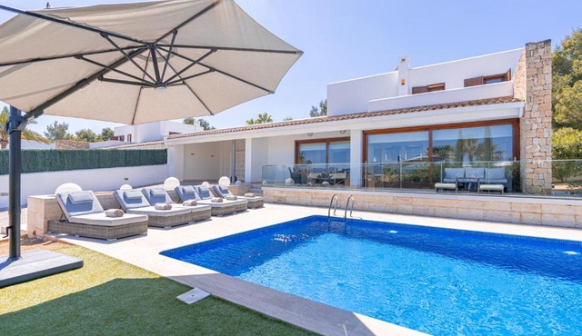 Villa Bohemia Ibiza San Antonio Bay Private Pool & Sea Views