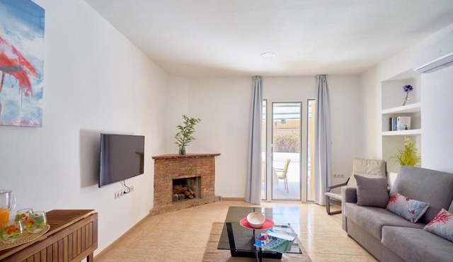 Villa Rosita Suites en Playa de la Malagueta con terraza