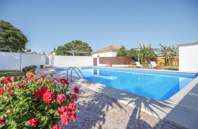 Holiday Home "Los Paraisos 3" with Sea View, Wi-Fi, Garden, Terrace & Shared Pool