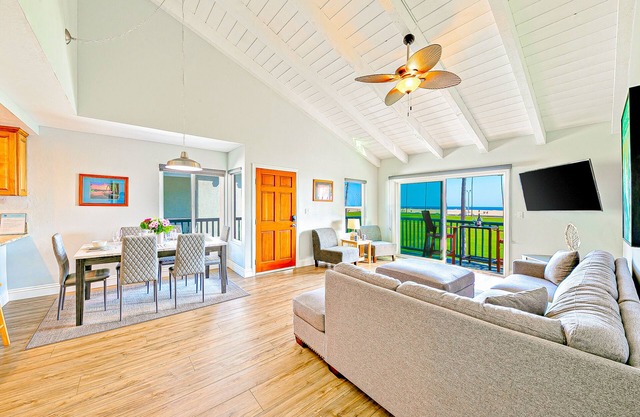 Newport Beach combo property with oceanfront balconies in ideal location
