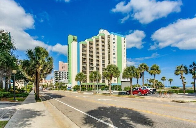 Oceanfront Private Balcony Condo at Meridian Plaza in Myrtle Beach