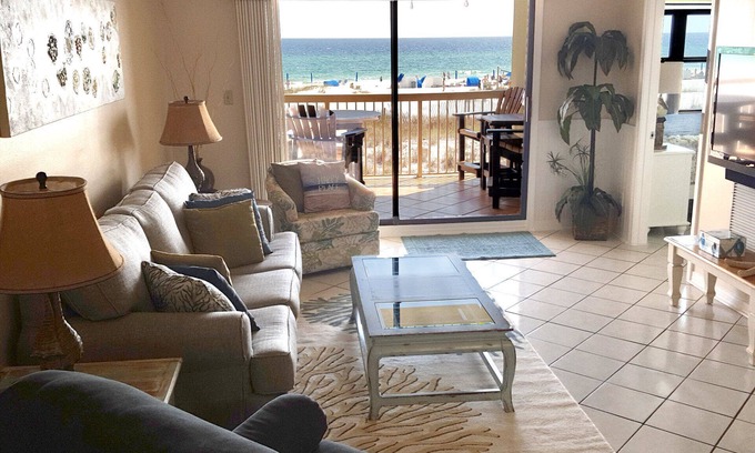 Orange Beach Condo | Best Value and View, 2nd Floor Corner, Closest Gulf Front Swim Thru Heatd Pool