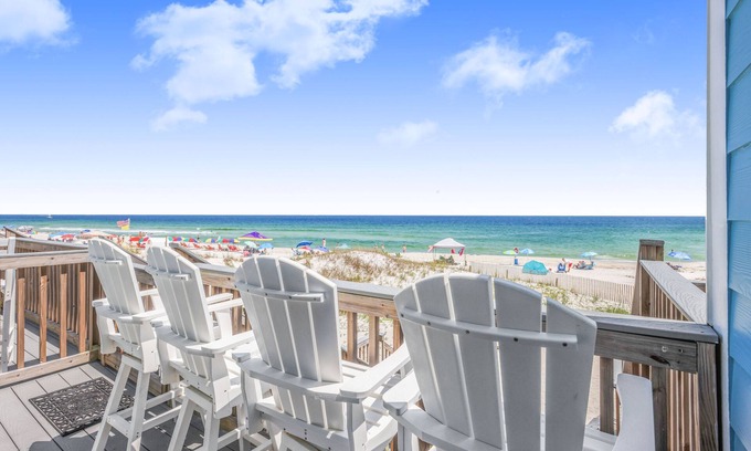 Orange Beach House | Free parking. No cleaning fee.book now sept and oct only