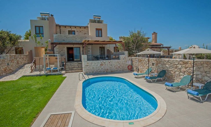 Stavromenos House | Holiday house Rethymno for 2 - 6 persons with 3 bedrooms - Luxury holiday home