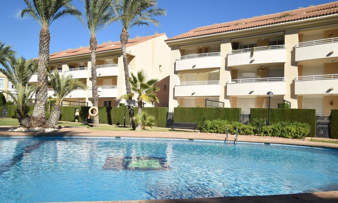 Platja de l'Arenal Apartment | Javea Golden Beach 1 Apartment with 120m2 terrace, one level, Arenal