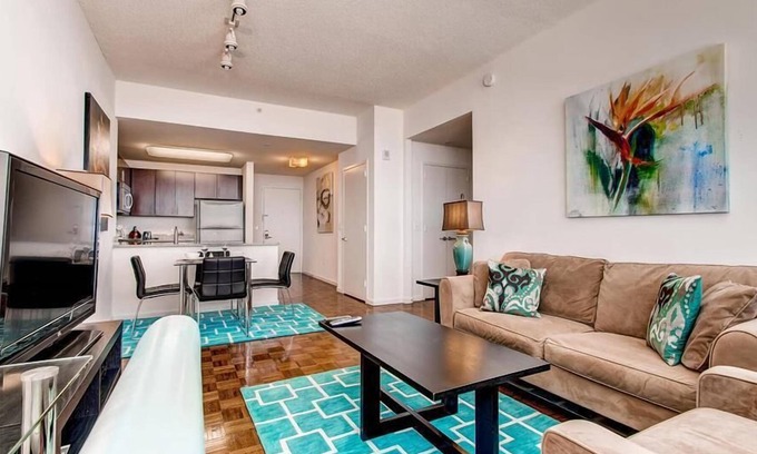 Hudson Exchange House | Modern 1BR | Full Kitchen | Free WiFi | Easy access to NYC