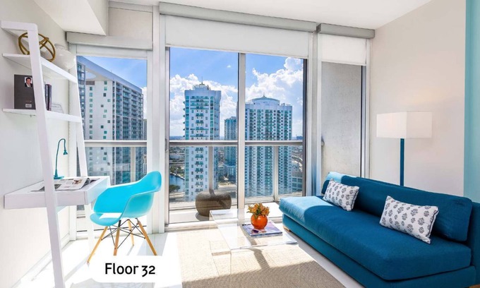 Downtown Miami Apartment | MVR - Stylish Escape in Icon Brickell