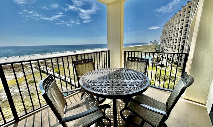 Orange Beach Condo | Perfect Condo For Couples Or A Small Family! Fabulous Views on the 6th Floor!