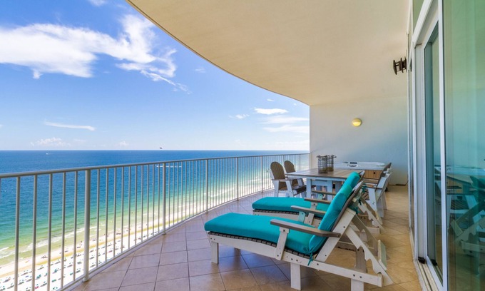 Orange Beach Condo | Weekend getaway starts here ! 3 bdr gulf front sleeps 8 Lovely condo! C tower