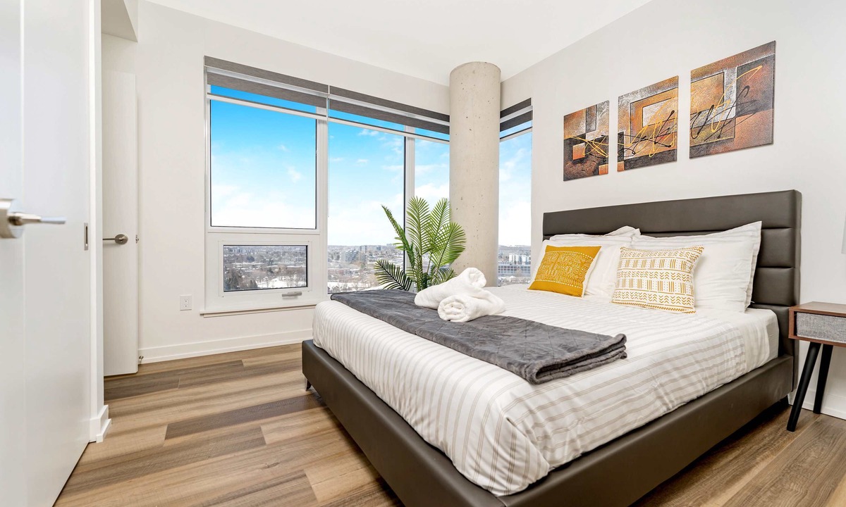 Kitchener Apartment | Newly Built 2BR Condo with Amazing Views