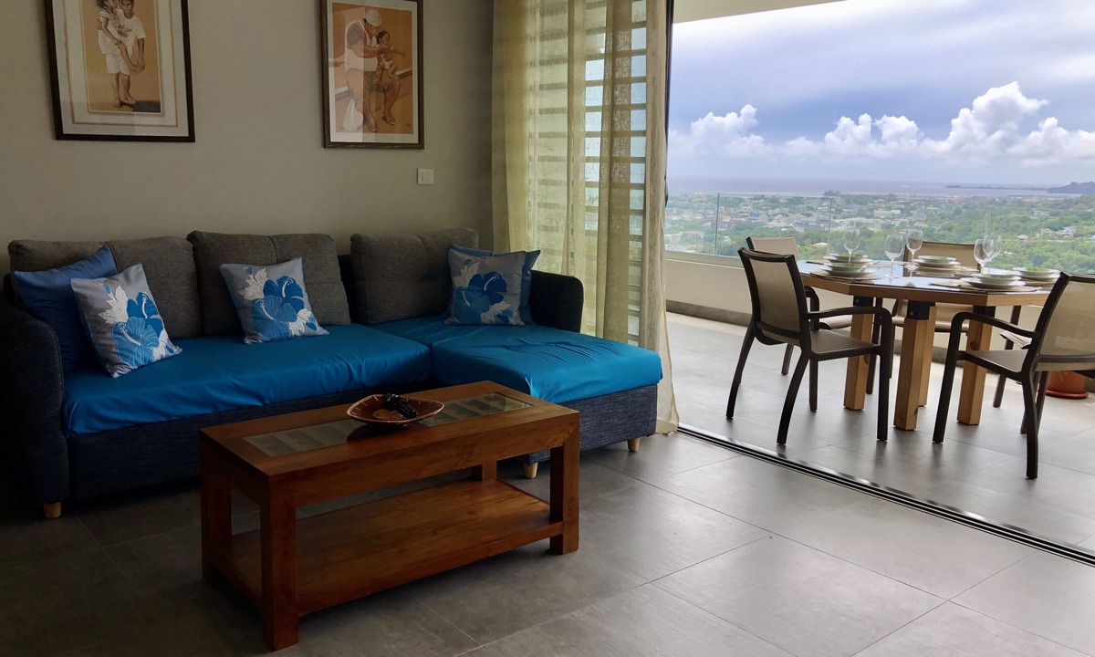 Papeete Condo | Alicia's Sky flat, on the heights with nice view on the sea and Papeete