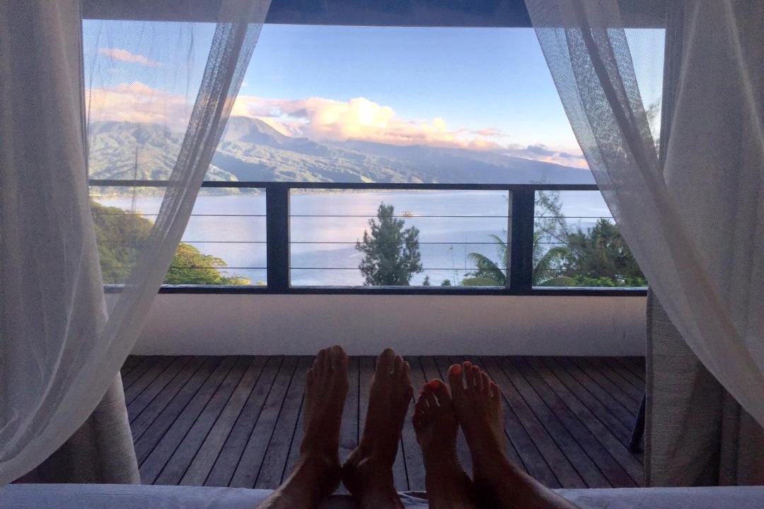 Afaahiti Villa | Villa Mitinatura avec Vue Panoramique
