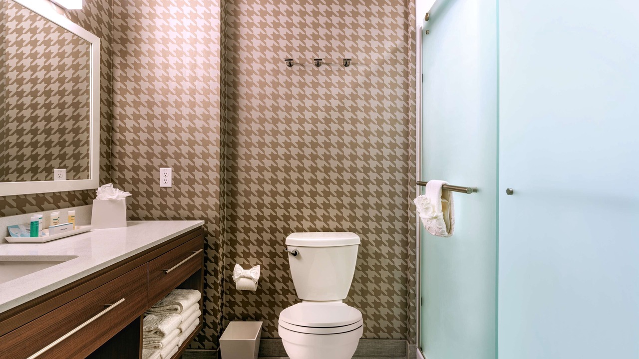 Photo of Bathroom in March Air Reserve Base
