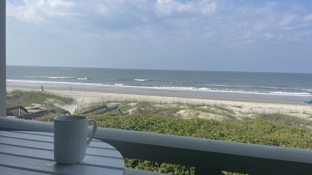 Photo of Patio Balcony in Caswell Beach