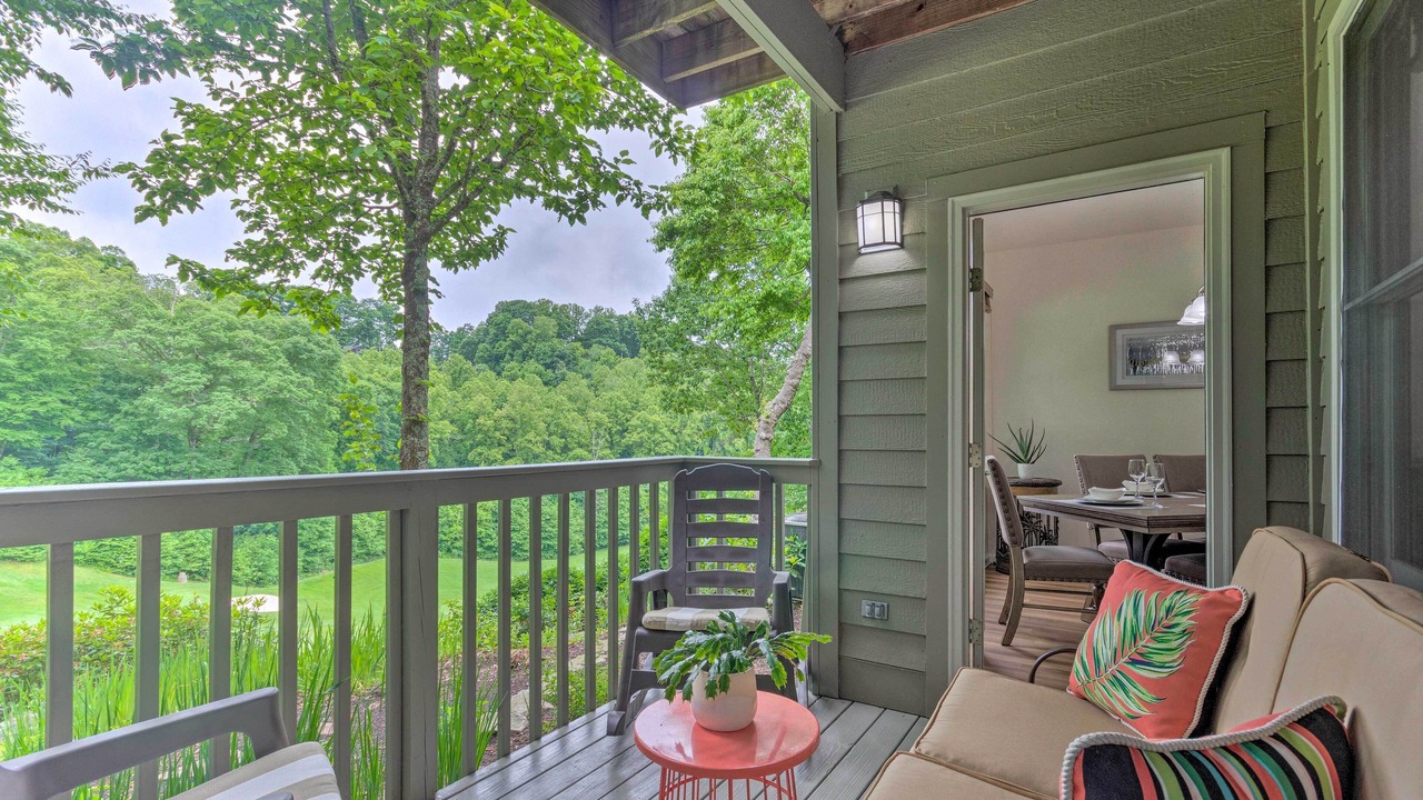 Photo of Patio Balcony in Mountain Air
