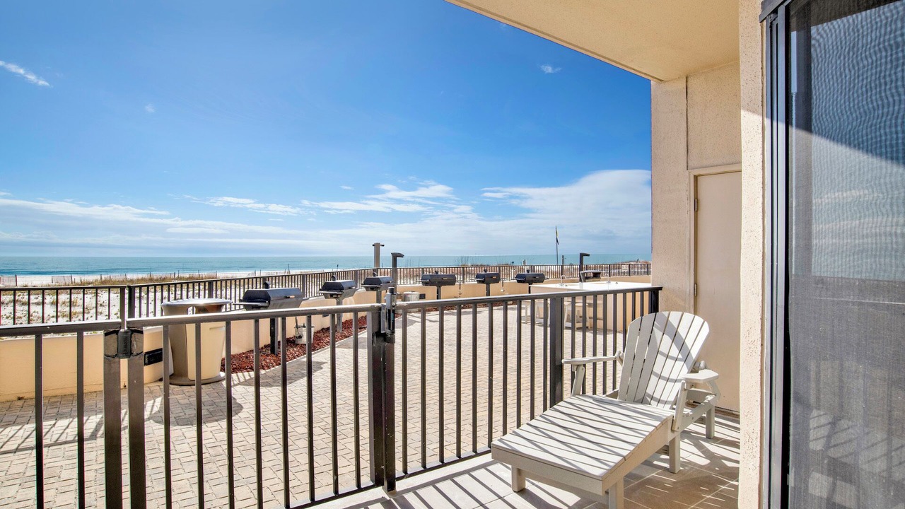 Photo of Patio Balcony in Orange Beach East