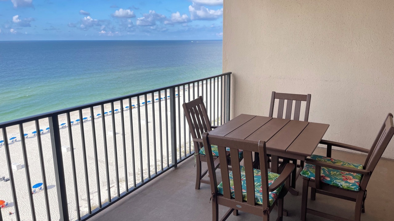Photo of Patio Balcony in Orange Beach East