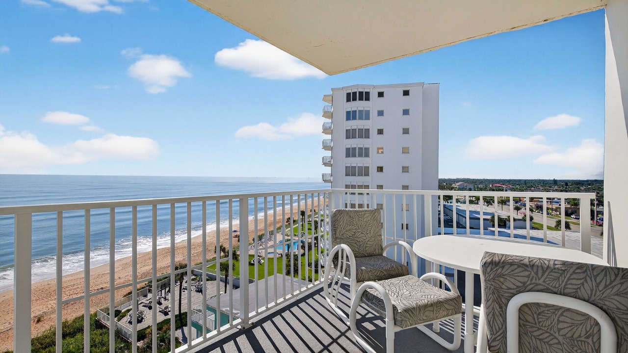Photo of Patio Balcony in Seawinds Condo