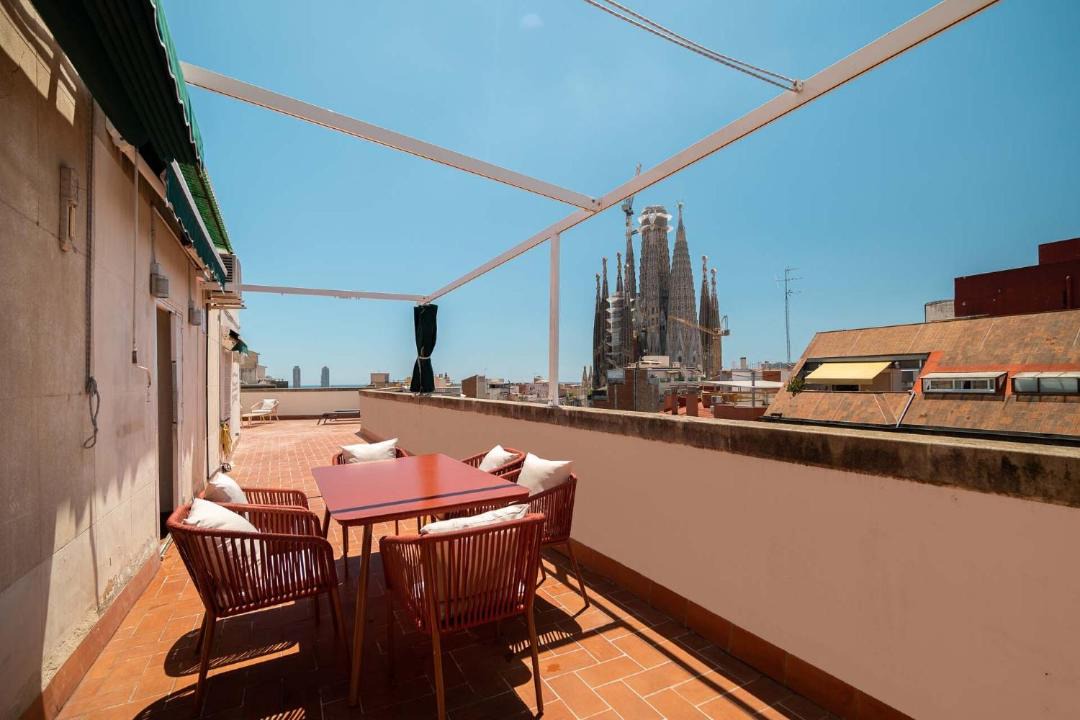 Photo of Patio Balcony in La Sagrada Familia