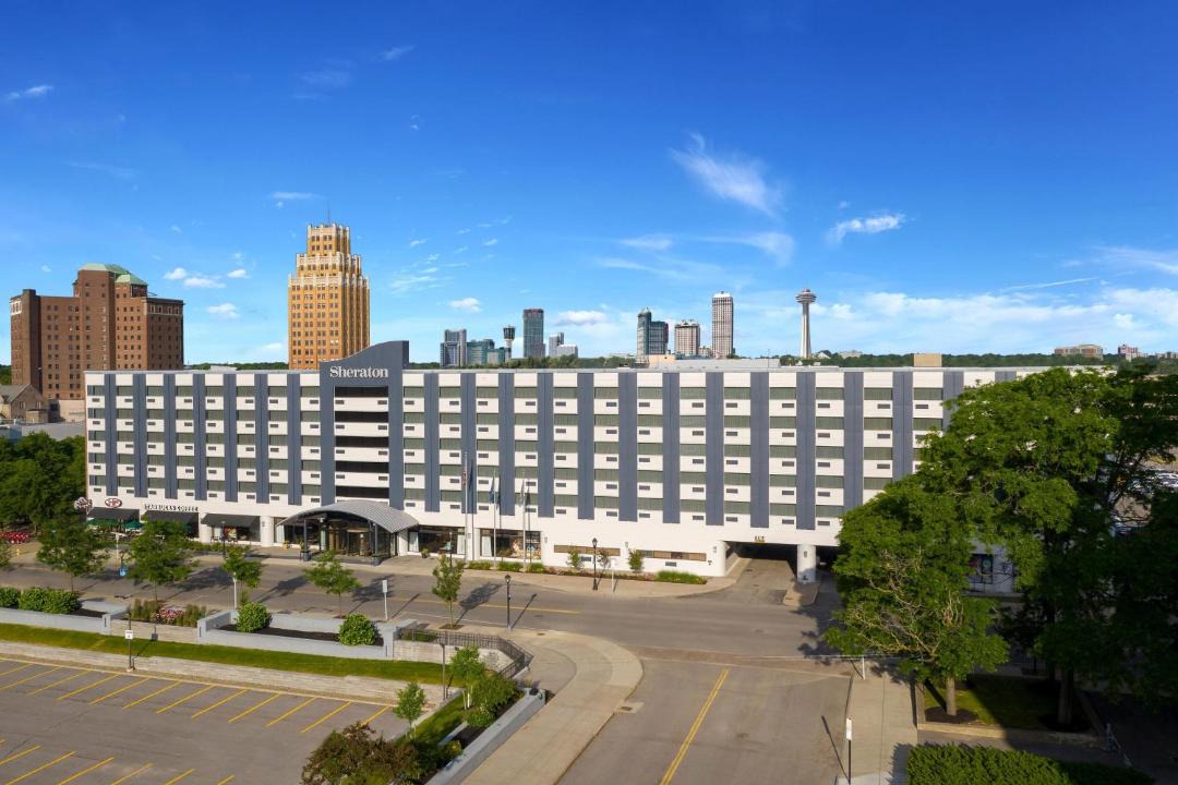Photo of Buildings in Downtown Niagara Falls