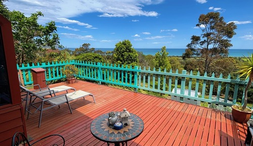 Romantic Double Room, 1 Queen Bed, Sea View