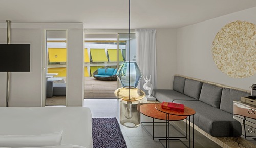 Suite, 1 King Bed, Sea View (Terrace)