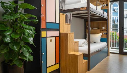 Bed in 6-Bed Female Dormitory Room