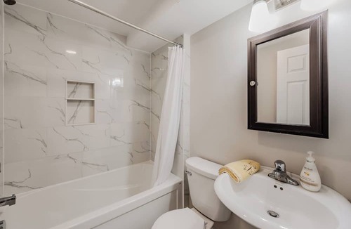 Cambridge Apartment | Charming Cambridge Retreat: Modern 2BR with Parking, Steps from Shops & Dining
