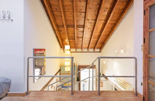 La Goleta Apartment | Holiday Apartment 'Loft De Un Arquitecto' with Balcony, Wi-Fi & Air Conditioning