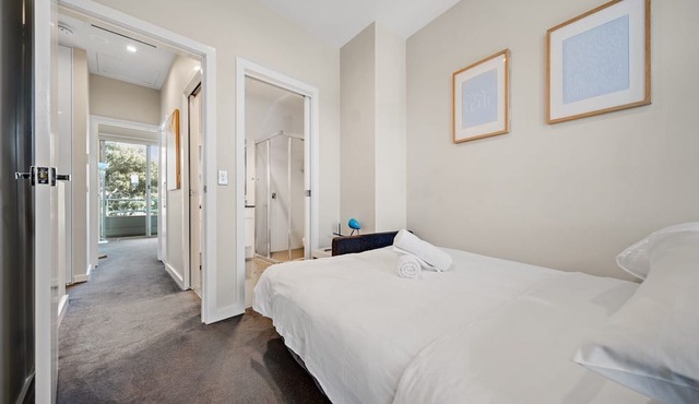 Tranquil Apartment in Green, Well Connected Suburb